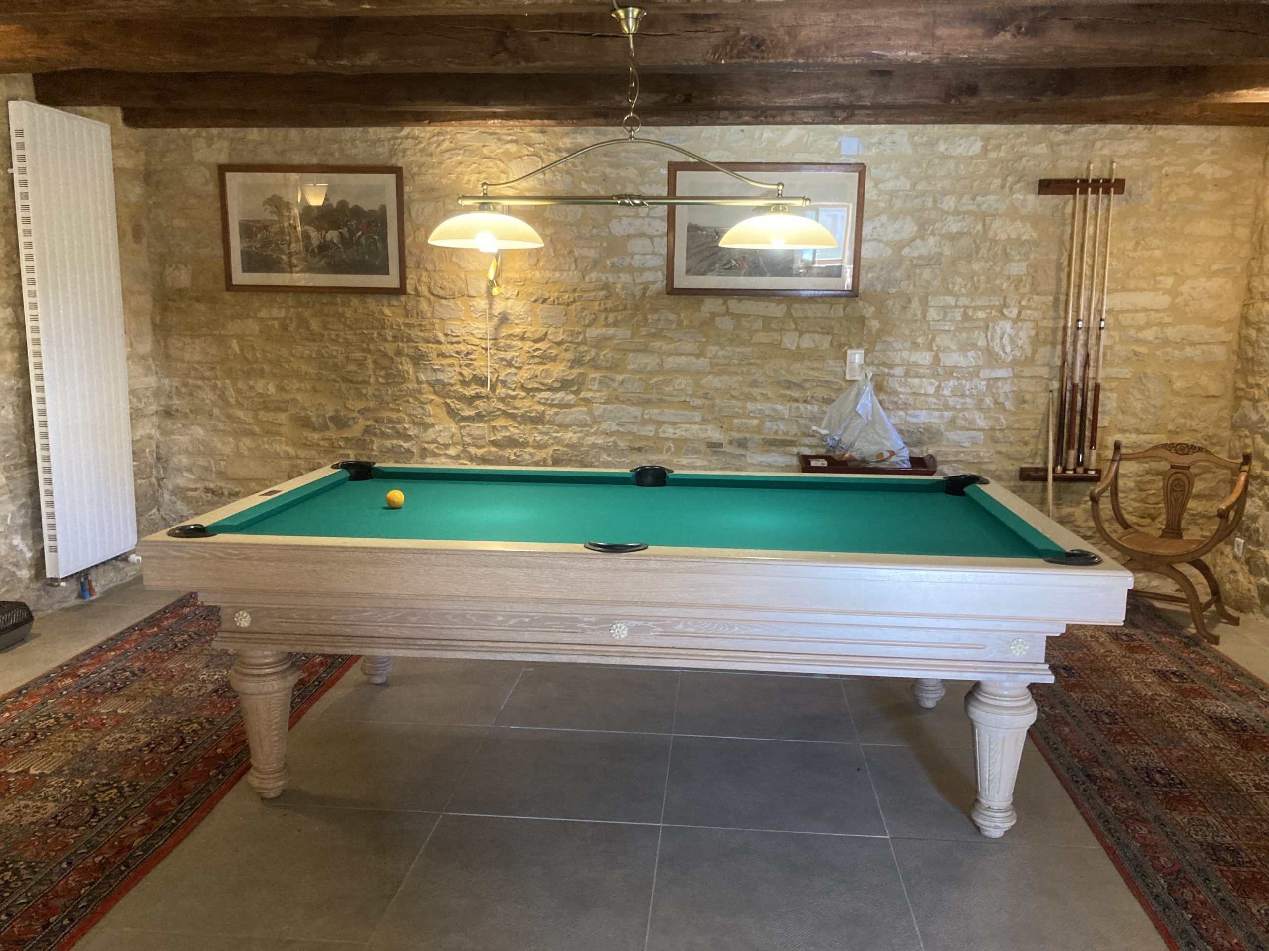 Billard Pool Américain RENE PIERRE L240cm, Occasion