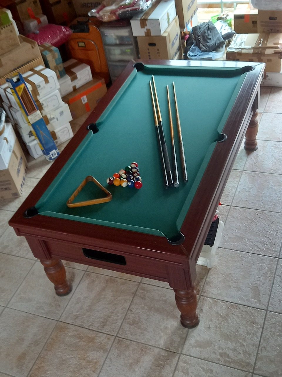 Billard Américain Chevillotte L210cm, Occasion