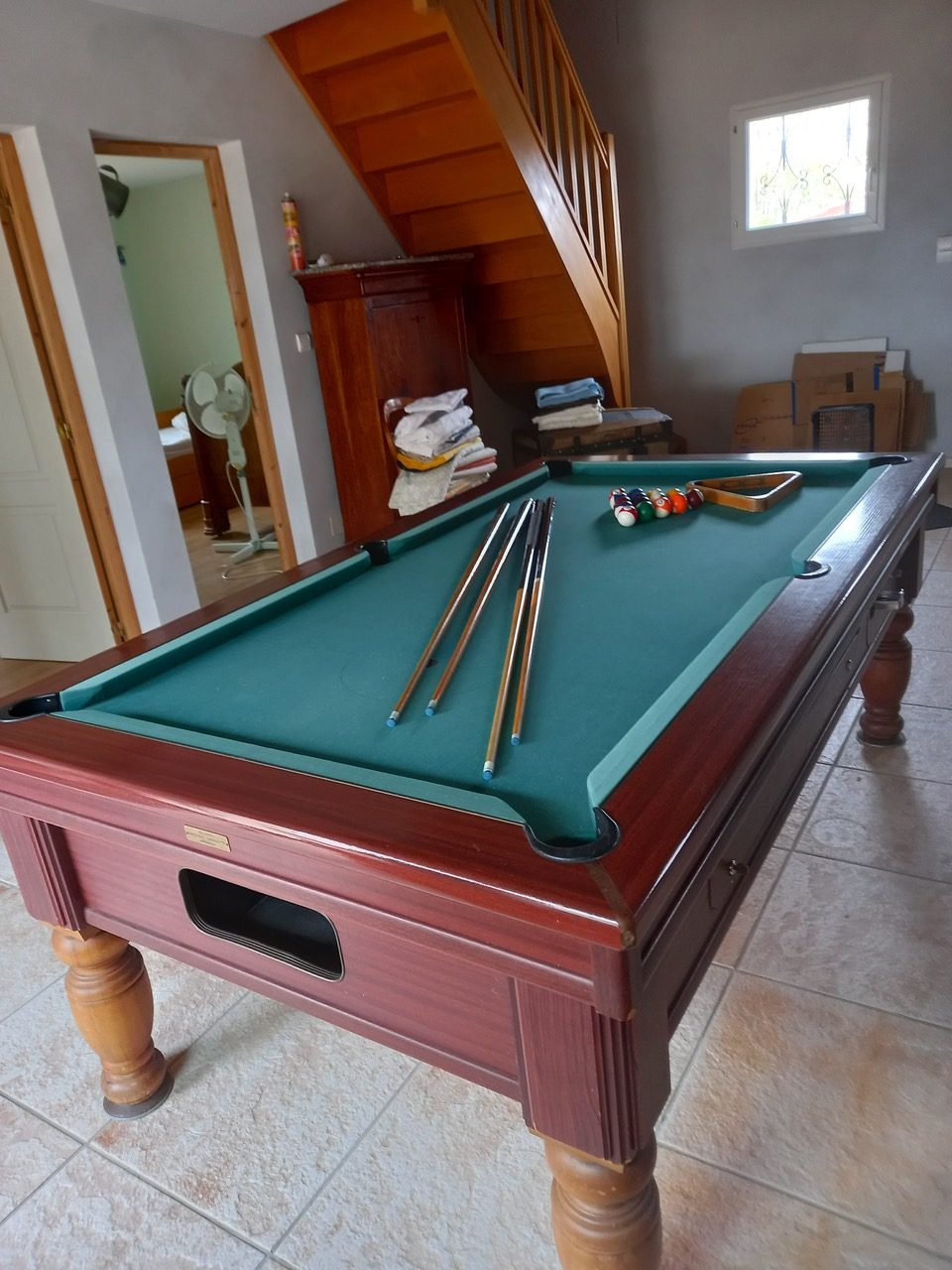 Billard Américain Chevillotte L210cm, Occasion – Image 2