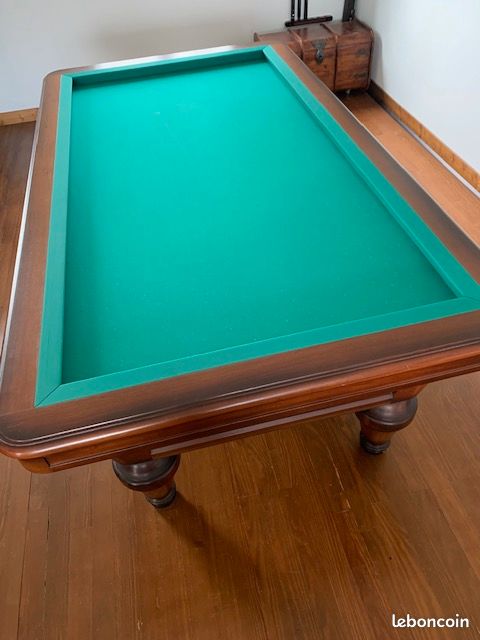 Billard Français CHEVILLOTTE, Longueur 220 cm, – Image 2