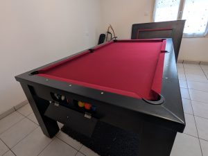 Billard Américain Modèle SANTIAGO L210cm, Occasion