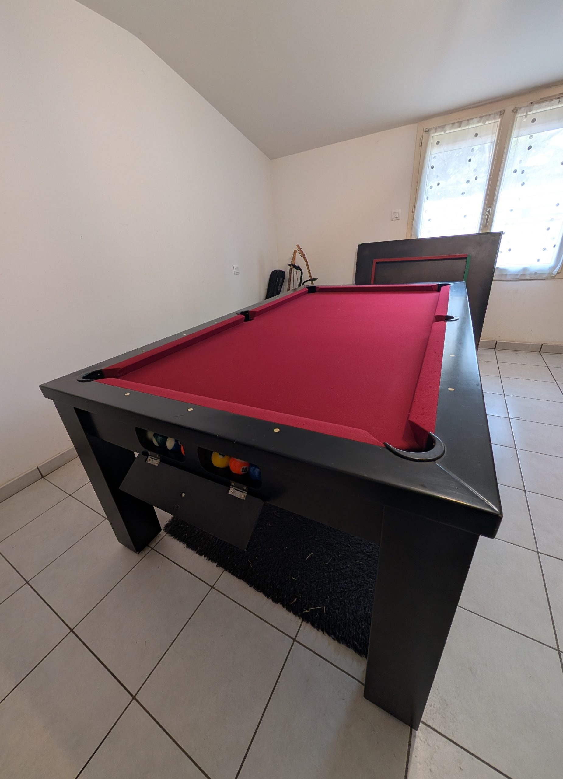 Billard Américain Modèle SANTIAGO L210cm, Occasion