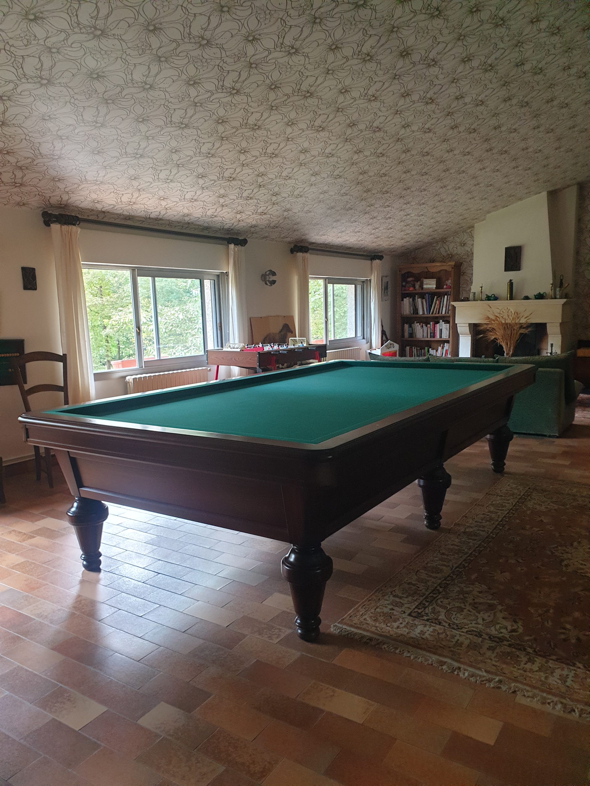 Billard Français , Longueur 310cm, Occasion